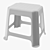 Elegant 50cm Stool 3D model small image 2