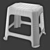 Elegant 50cm Stool 3D model small image 9