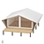 Wild House Family Tent: Spacious 6x6m Module 3D model small image 2