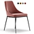 Elegant Ardi Dining Chair 3D model small image 1