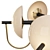 Sleek Blick Design Lamp 3D model small image 2