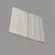 3D Gypsum Wall Panel GP-16 3D model small image 1