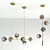 Gorgeous Olive Branch Chandelier 3D model small image 2