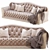 Luxury Melania Keoma Sofa 295x118 3D model small image 5