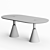 Modern Elegance: Sancal Pion Dining Table 3D model small image 2