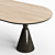 Modern Elegance: Sancal Pion Dining Table 3D model small image 7