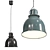 Sleek Svartnora Pendant Lamp 3D model small image 1