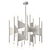 Elegant Deskins Chandelier: Stylish Lighting Solution. 3D model small image 1