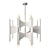 Elegant Deskins Chandelier: Stylish Lighting Solution. 3D model small image 2
