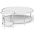 Sleek Porada Koster Coffee Tables 3D model small image 2