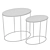 Palmer Coffee Tables: Stylish Set of 2 3D model small image 3