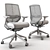 TechnoBack TNK Office Chair 3D model small image 3