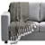 Modern Vimle Sofa: Sleek Design & Quality Craftsmanship 3D model small image 3