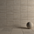 Flaviker Navona Honey Vein: Stunning 80x80 Wall & Floor Tiles 3D model small image 4