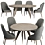 Sfer ROB Table and Chair Set 3D model small image 4