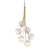 Elegant Bloom Chandelier by Trella 3D model small image 1