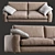 Modern Design Sofa: 810 FLY By Vibieffe 3D model small image 4