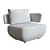 Levitt Armchair: Sleek and Stylish 3D model small image 1