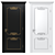 Elegant Door Interior 148 3D model small image 1