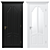 Modern Interior Door 151 3D model small image 1