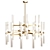 Borosilicate Elegance: Il Paralume Marina Chandelier 3D model small image 1