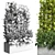 Ivy Partition Wall V-Garden Kit 3D model small image 4