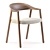 Elegant HÉRA 2865 Chair 3D model small image 1