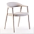 Elegant HÉRA 2865 Chair 3D model small image 6