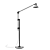 Modern Black Floor Lamp by La Forma 3D model small image 2