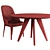 Versatile Sfer Table & ROB Chair Set 3D model small image 6