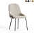 Regal Queen Side Chair: Elegant and Luxurious 3D model small image 2