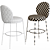 SICIS Amaretto: Elegant and Functional Barstool 3D model small image 2