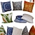 Elegant Cushions Collection | Various Designs 3D model small image 1