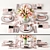 Elegant Dining Delight 3D model small image 16
