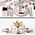 Elegant Dining Delight 3D model small image 22