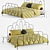 Modern Bed 03: Corona Render, 3dsmax 3D model small image 1