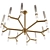 Elegant Carrara Marble Chandelier 3D model small image 3