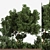Green Oasis Garden Set 3D model small image 2