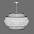 Rustic Rattan Pendant: Paloma by West Elm 3D model small image 5