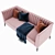 Luxury Velvet Metal Sofa 3D model small image 3