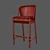 McGuire Ojai Counter Stool: Sleek Elegance for Your Kitchen 3D model small image 4