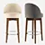 Margaux Swivel Bar Stool: Timeless Elegance for Your Home 3D model small image 5