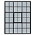 Vintage Black Pane Window 3D model small image 6