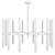 Elegant Marina Chandelier | Soft Gold & Clear Pyrex Glass 3D model small image 4