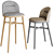 Stellarworks Bund Bar Chair 3D model small image 1