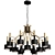 Elegant BLS 14479 Ella Chandelier 3D model small image 1