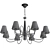 Lightstar Vortico Pendant Light Set - Enhance Your Space 3D model small image 2