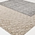 Artisan Chain Taupe Carpet 3D model small image 5