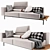 Transformable 3-Seater Sofa 3D model small image 1