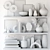 Stylish Decorative Shelves 3D model small image 5